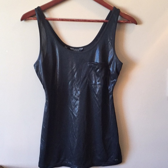 Guess Tops - Guess Black Blouse